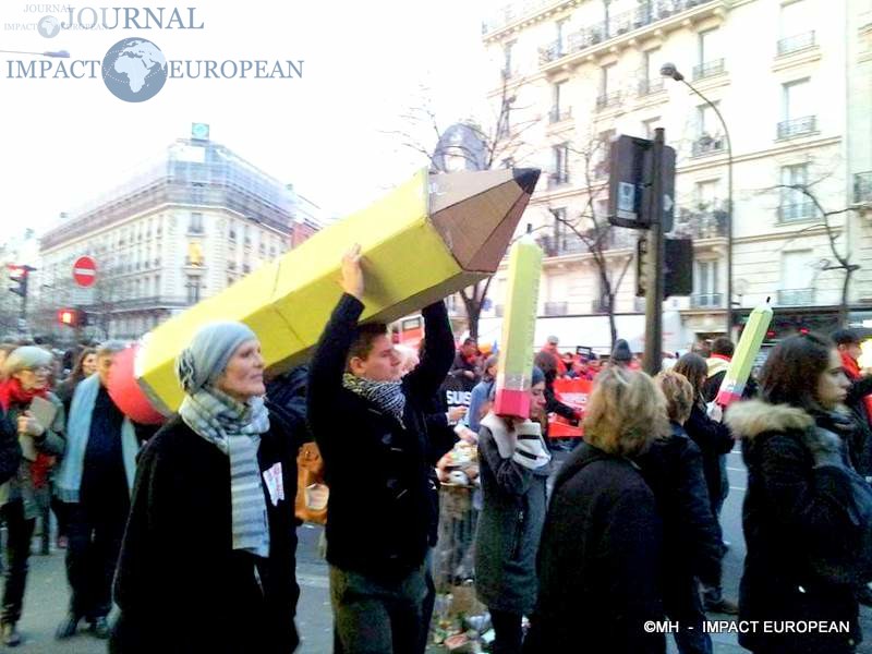 Je suis Charlie après 5 anq - MH / Impact Euroepan