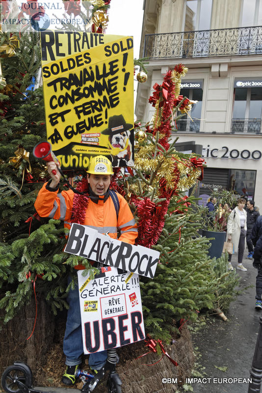 Manif retraite 9 janvier 2020 / BM - Impact European