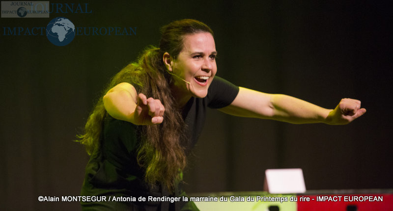 Antonia de Rendinger la marraine du Gala du Printemps du rire 10