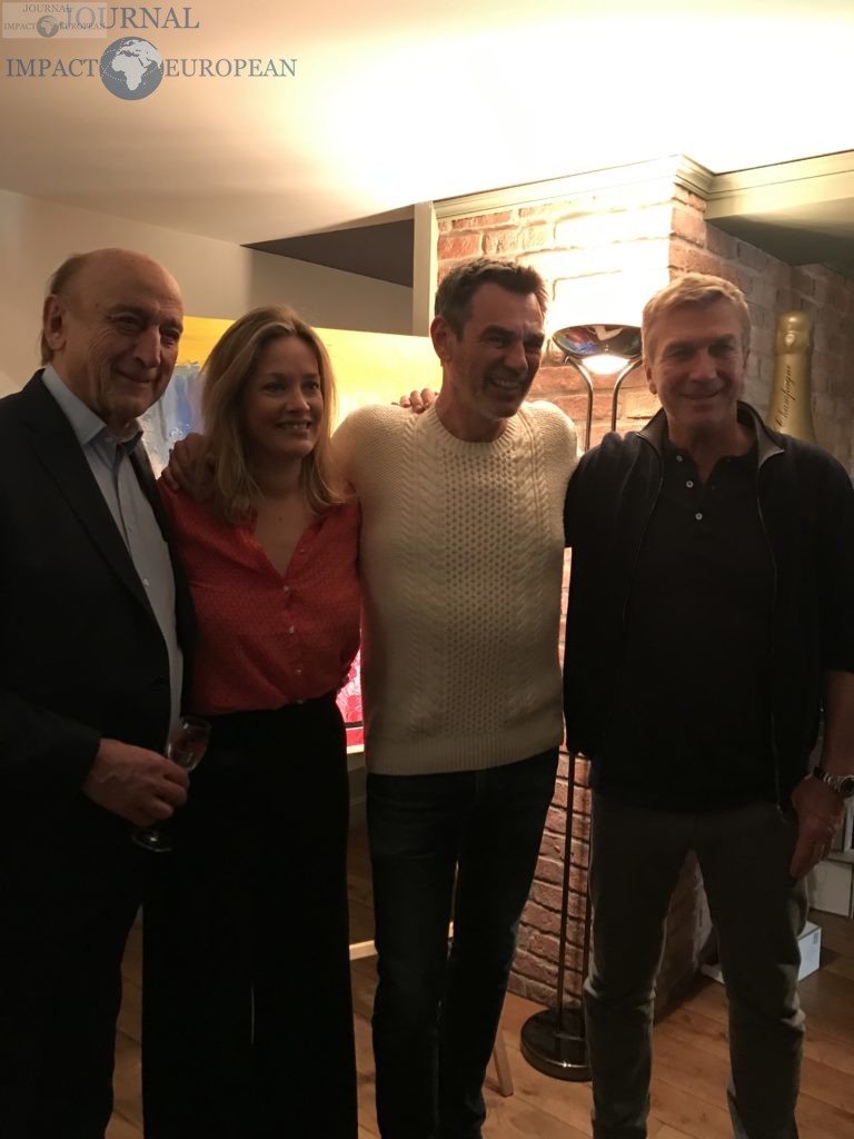 Pierre Bonte, Caroline Faindt, Jérôme Bertin et Philippe Caroit