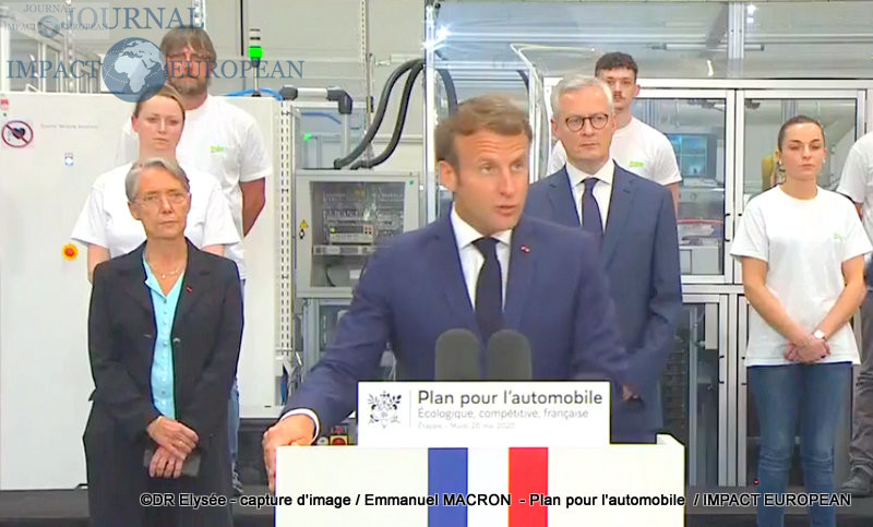 Emmanuel MACRON  - Plan pour l'automobile