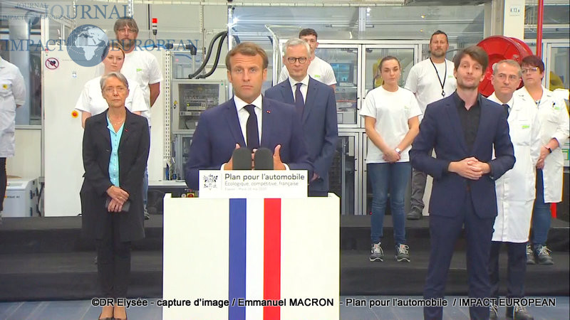 Emmanuel MACRON  - Plan pour l'automobile