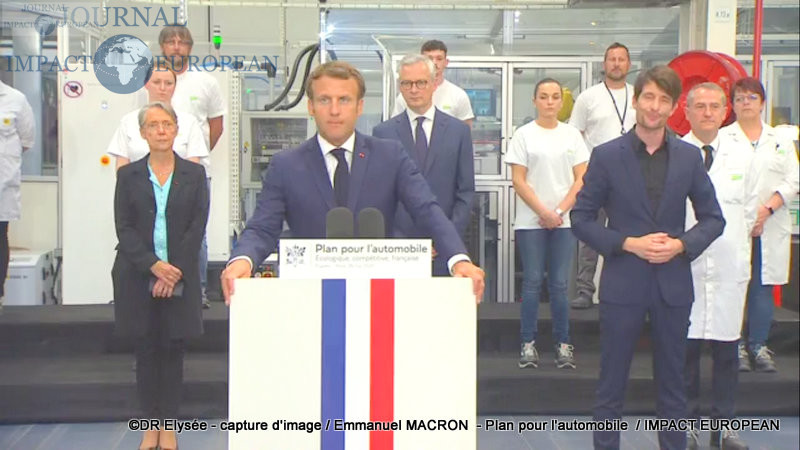 Emmanuel MACRON  - Plan pour l'automobile