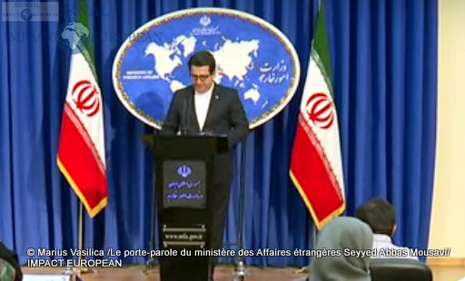Le porte-parole du ministère des Affaires étrangères Seyyed Abbas Mousavi