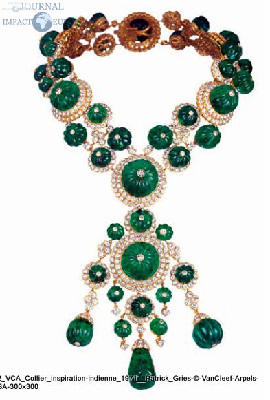 VCA_Collier_inspiration indienne_1971__Patrick_Gries © VanCleef & Arpels SA