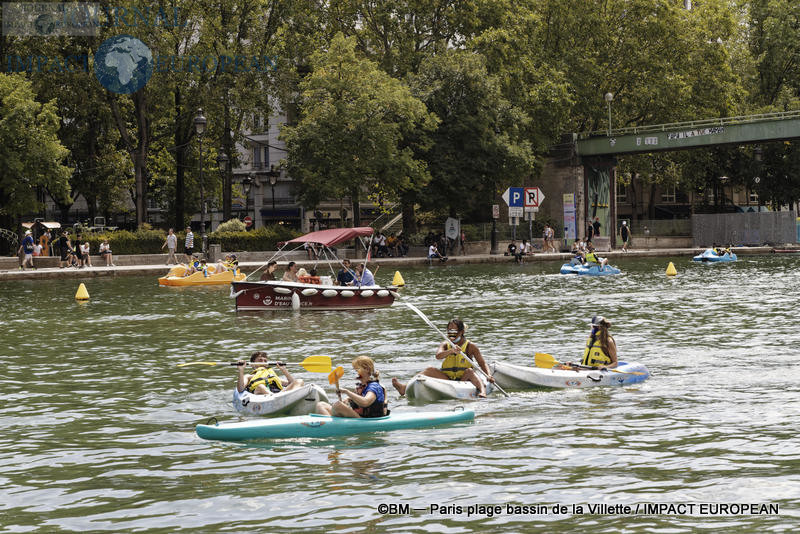 paris plage bassin de la villette 02