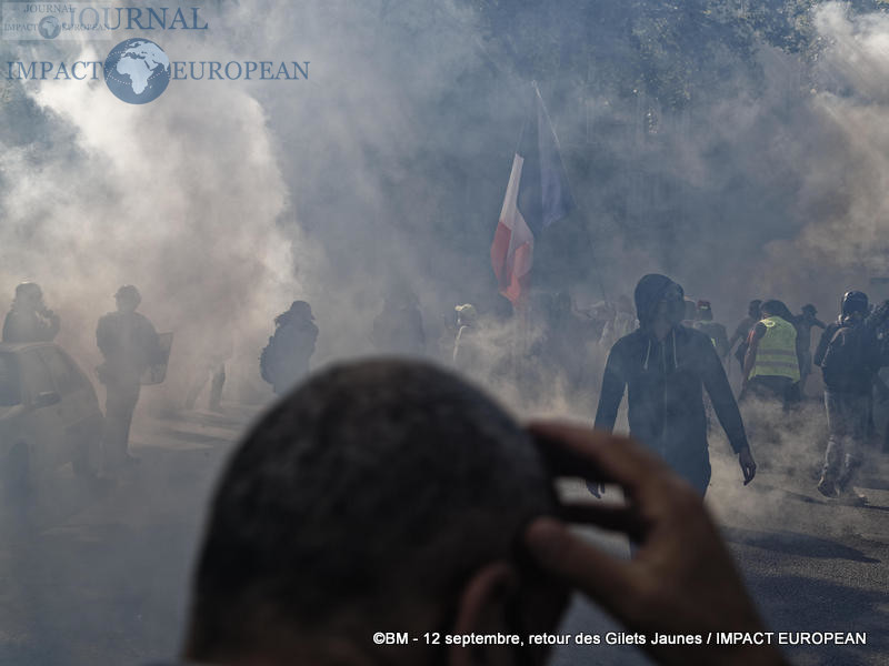 Manifestation des Gilets Jaunes du 12 septembre 2020 à Paris