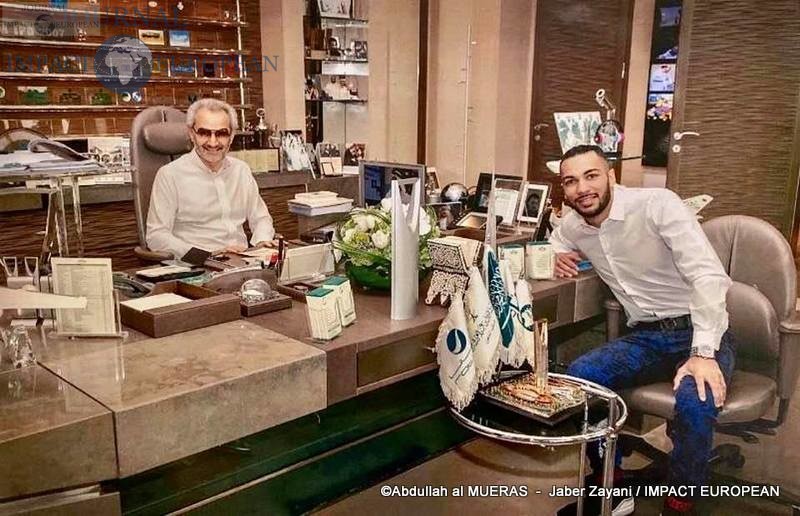 Le boxeur Jaber Zayani vient de signer son contrat de 5 ans avec son promoteur le prince saoudien Al Walid Ben Talal Al Saoud.