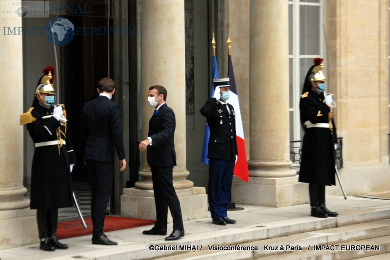 DSC_0011 E MACRON et Sebastian KURZ