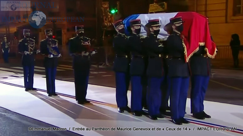 Entrée au Panthéon de Maurice Genevoix et de « Ceux de 14 »