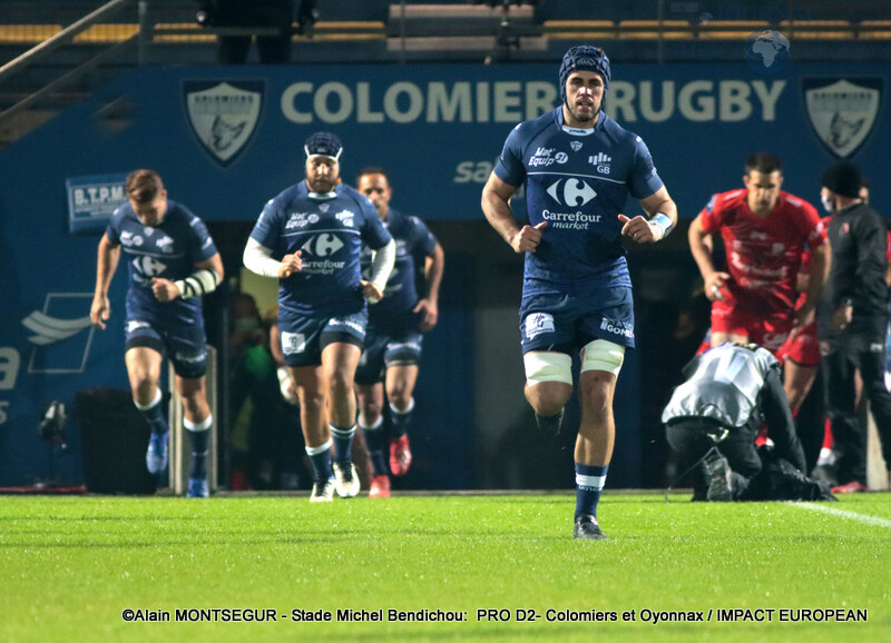 PRO D2: Colomiers - Oyonnax 21 Novembre 2020