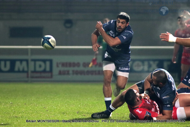 PRO D2: Colomiers - Oyonnax 21 Novembre 2020