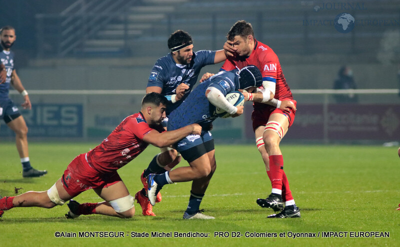 PRO D2: Colomiers - Oyonnax 21 Novembre 2020