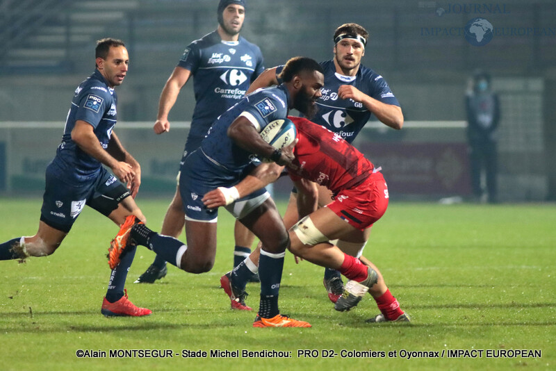 PRO D2: Colomiers - Oyonnax 21 Novembre 2020