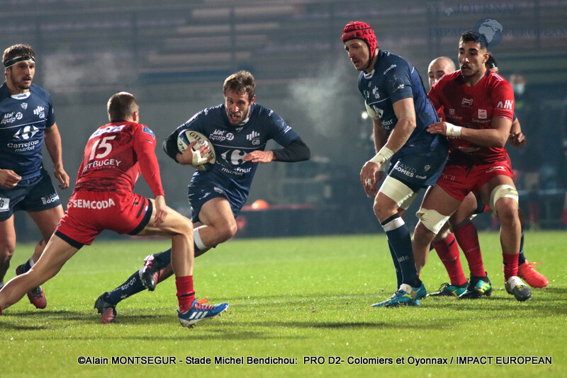 PRO D2: Colomiers - Oyonnax 21 Novembre 2020