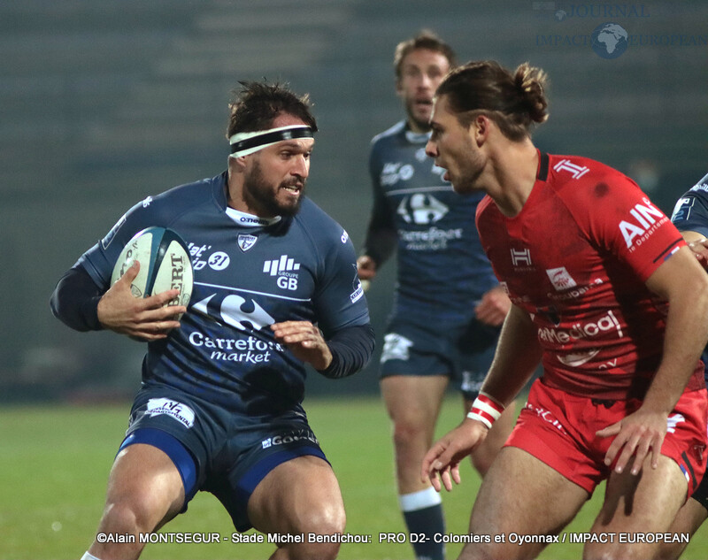 PRO D2: Colomiers - Oyonnax 21 Novembre 2020