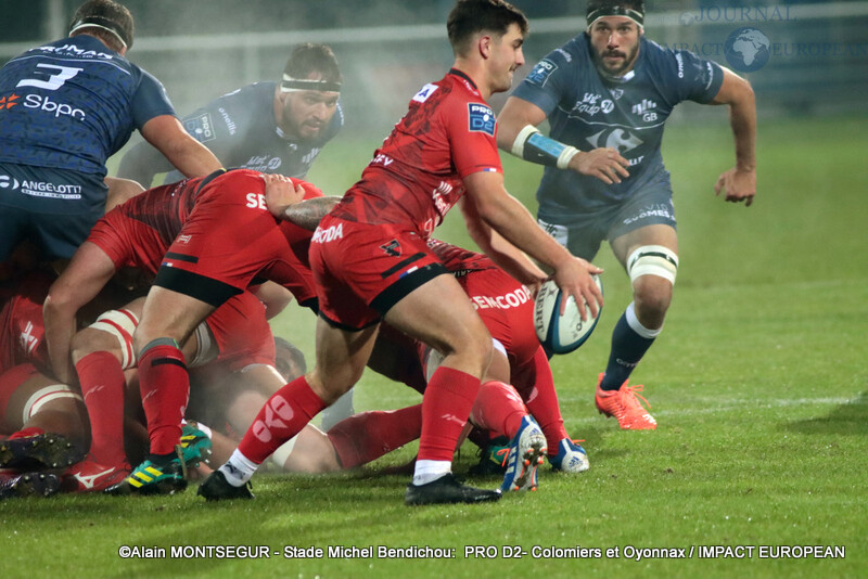 PRO D2: Colomiers - Oyonnax 21 Novembre 2020