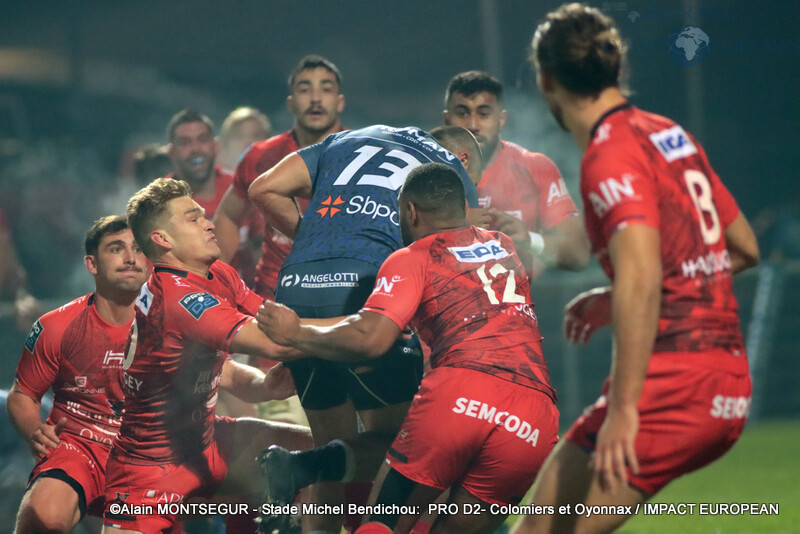 PRO D2: Colomiers - Oyonnax 21 Novembre 2020