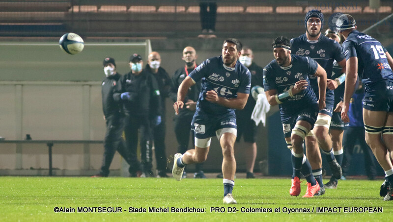 PRO D2: Colomiers - Oyonnax 21 Novembre 2020