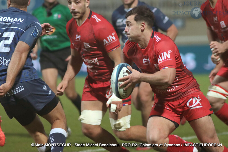 PRO D2: Colomiers - Oyonnax 21 Novembre 2020