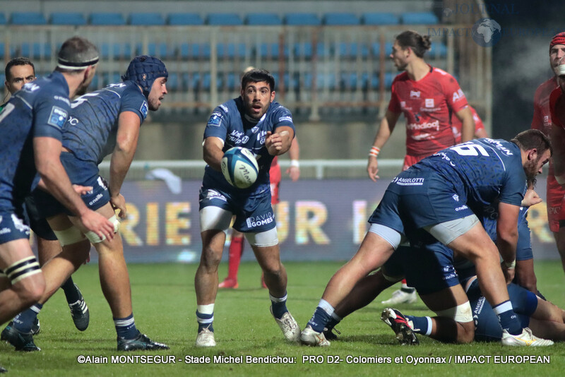 PRO D2: Colomiers - Oyonnax 21 Novembre 2020