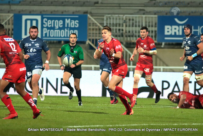 PRO D2: Colomiers - Oyonnax 21 Novembre 2020