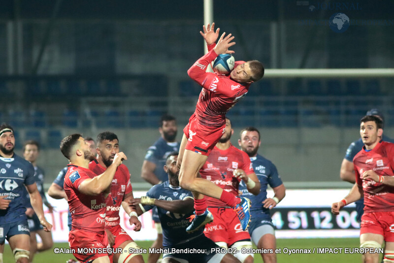 PRO D2: Colomiers - Oyonnax 21 Novembre 2020