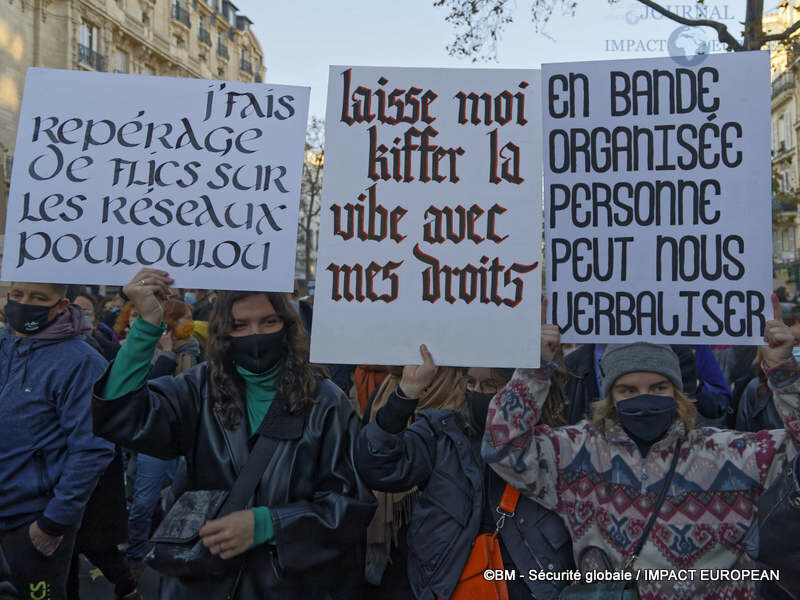 manif securite globale 43