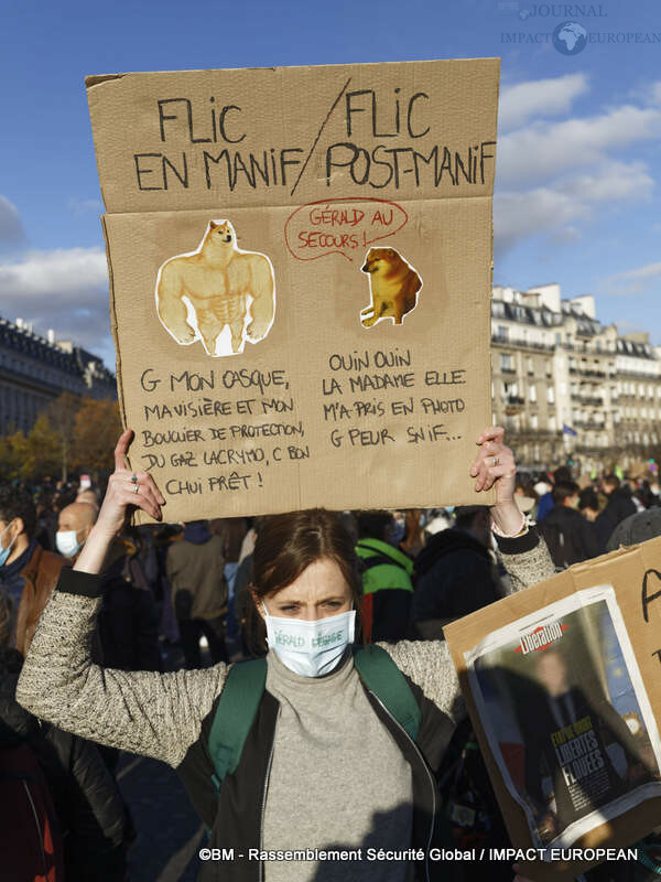 rassemblement sécurité globale 18