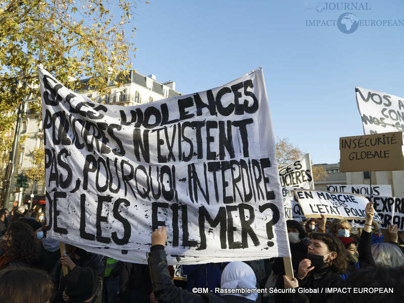 rassemblement sécurité globale 21