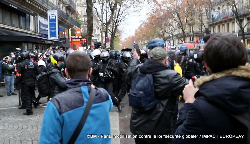 mobilisation contre la loi sécurité globale