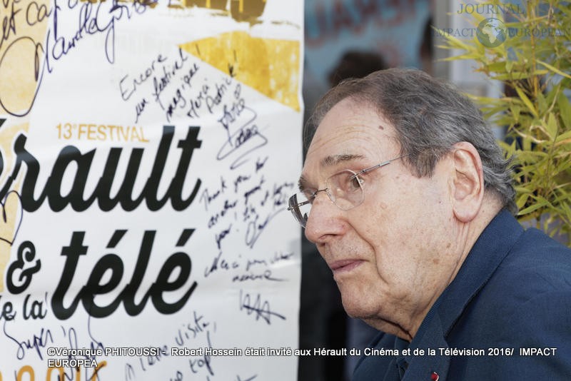 Robert Hossein était invité aux Hérault du Cinéma et de la Télévision 2016 / Photo Véronique PHITOUSSI - IMPACT EUROPEAN