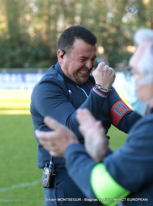 Eric Escribano entraîneur des avants de Blagnac