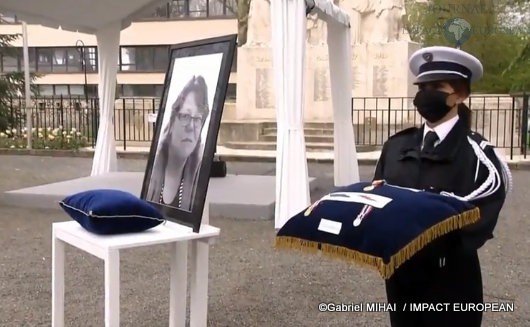 Hommage national à Stephanie Monfermé 1