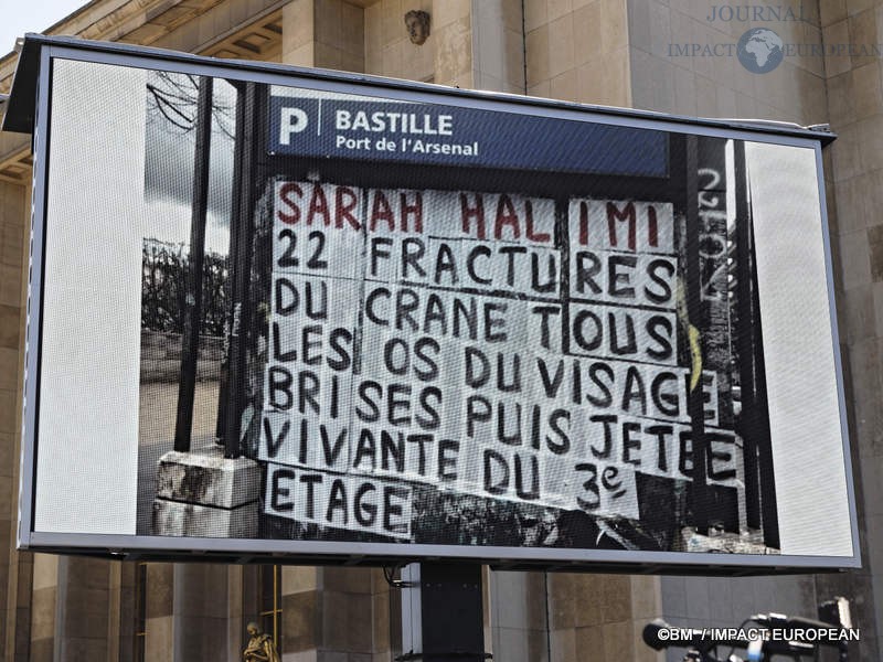 rassemblement sarah halimi 13