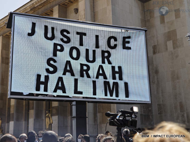 rassemblement sarah halimi 17