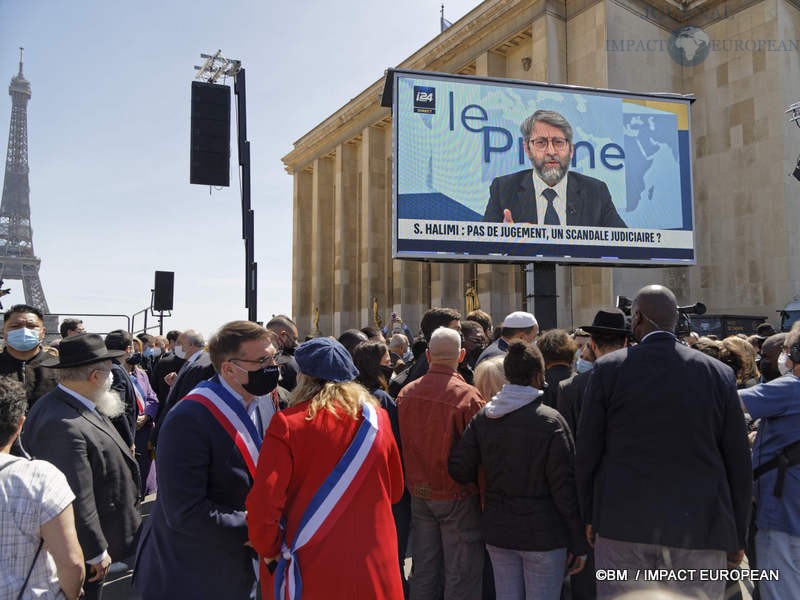 rassemblement sarah halimi 22