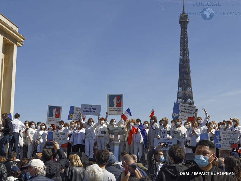 rassemblement sarah halimi 34