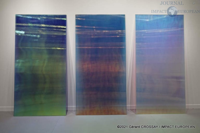 FIAC 2021 Sunset B CI2 E 354 Blue Shadow 2020 - Ann Veronica Janssens