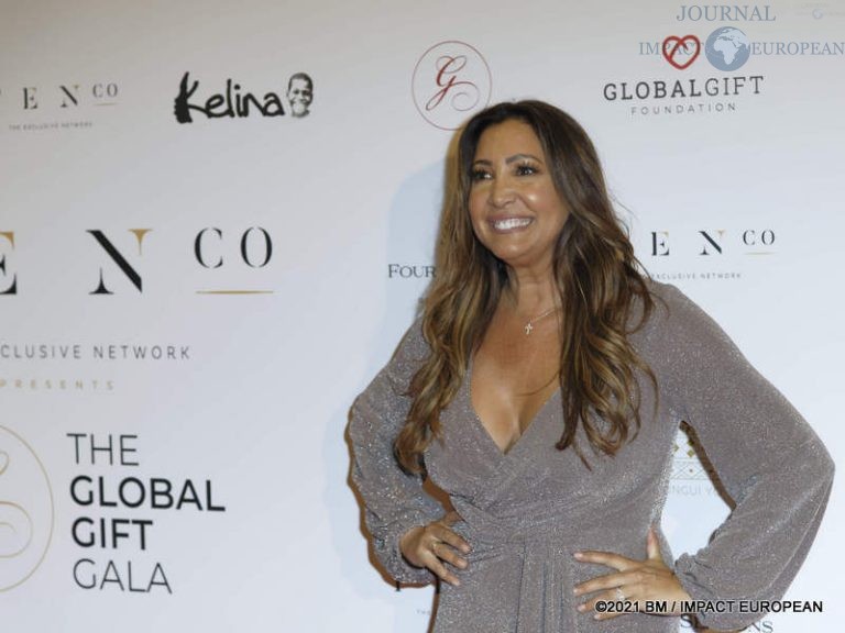 Maria Bravo lors de la 10ème édition du Global Gift Gala au Four Seasons Hotel George V à Paris