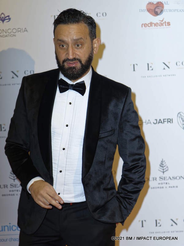 Cyril Hanouna lors de la 10ème édition du Global Gift Gala au Four Seasons Hotel George V à Paris