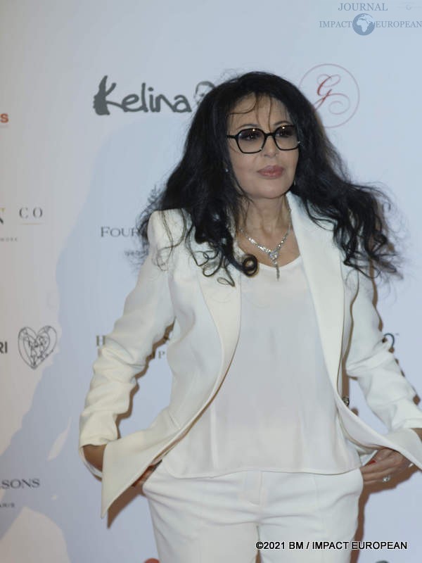 Yamina Benguigui lors de la 10ème édition du Global Gift Gala au Four Seasons Hotel George V à Paris