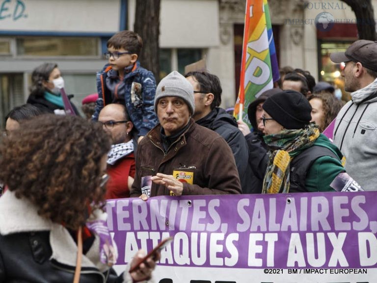 Manif stop violences 80