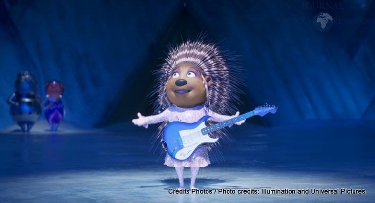 Ash (Scarlett Johansson) in Illumination’s Sing 2, written and directed by Garth Jennings.