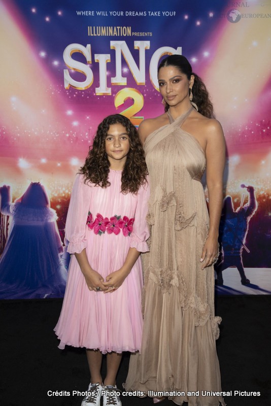 Vida McConaughey and Camila Alves attend as Illumination and Universal Pictures celebrate the Premiere of SING 2 at the Greek Theater in Los Angeles, CA on Sunday, December 12, 2021

(Photo: Alex J. Berliner/ABImages)