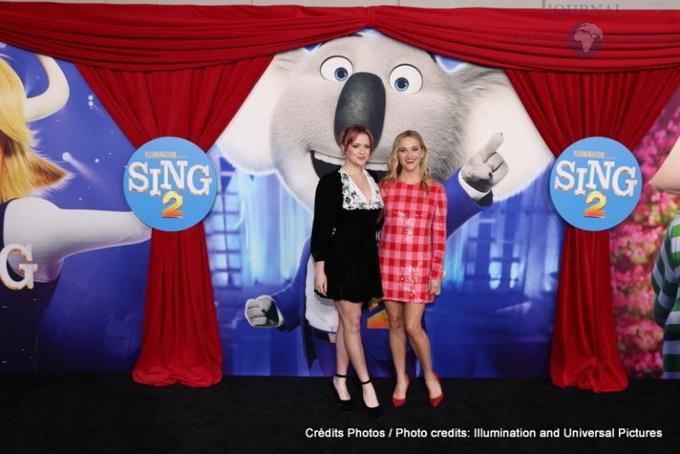 Ava Phillippe and Reese Witherspoon attend as Illumination and Universal Pictures celebrate the Premiere of SING 2 at the Greek Theater in Los Angeles, CA on Sunday, December 12, 2021(Photo: Mark Von Holden/ABImages)