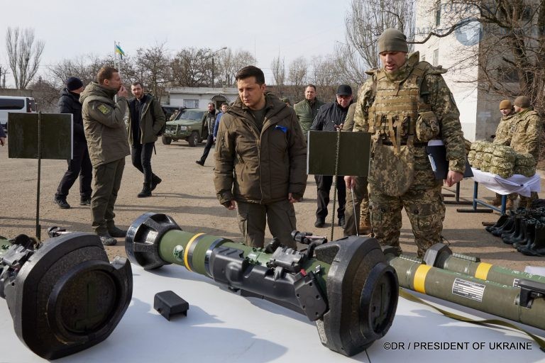 Voyage de travail du chef de l'Etat dans le Donbass