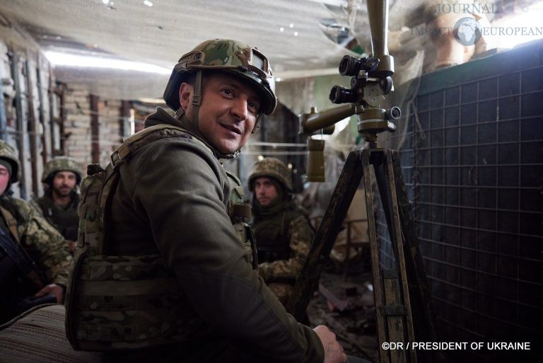 Voyage de travail du chef de l'Etat dans le Donbass