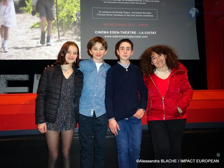 Marcel (Léo CAMPION), Lilli (Baptiste NEGREL) et Isabelle (Lucie LOSTE-BERCET)