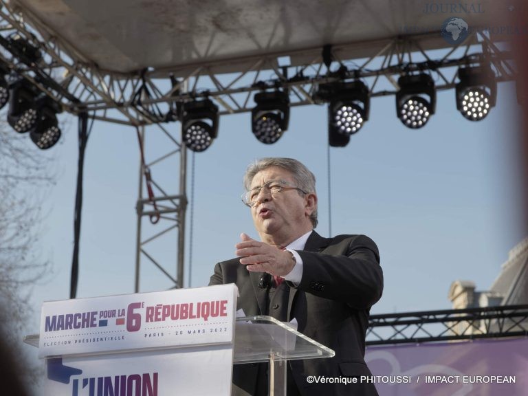 Jean-Luc Mélenchon en Meeting, Paris 10